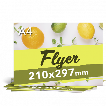 Flyer A4 - 210x297mm